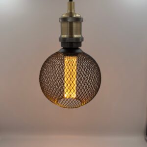 DC-F107,CHAINMAIL BULB, Dimmable LED E27 Filament